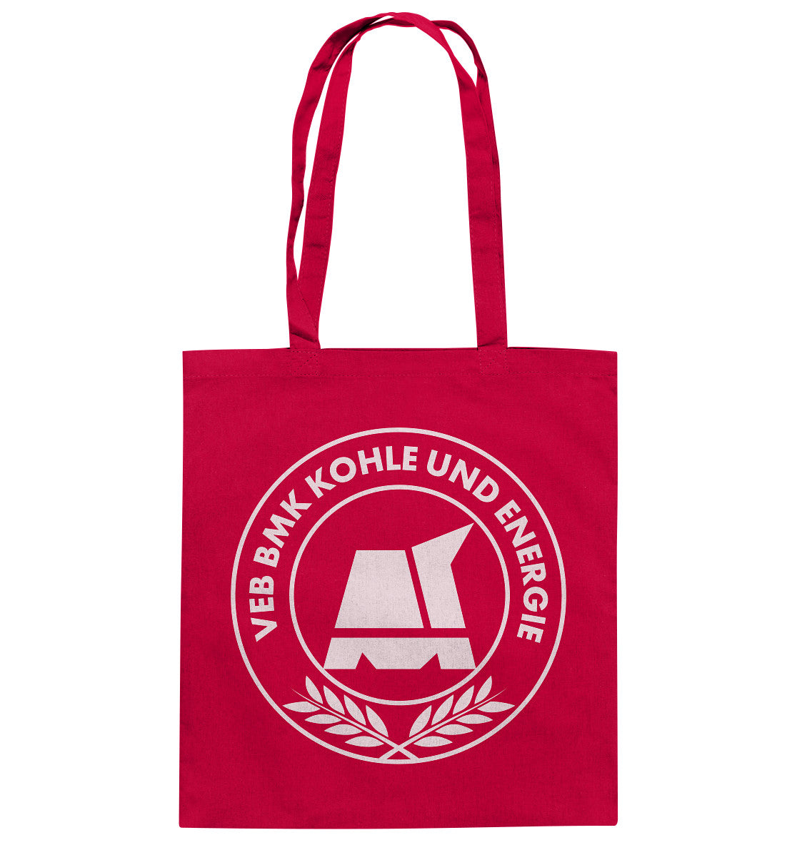 DDR Ostalgie Baumwolltasche • BMK BAU- UND MONTAGEKOMBINAT KOHLE UND ENERGIE