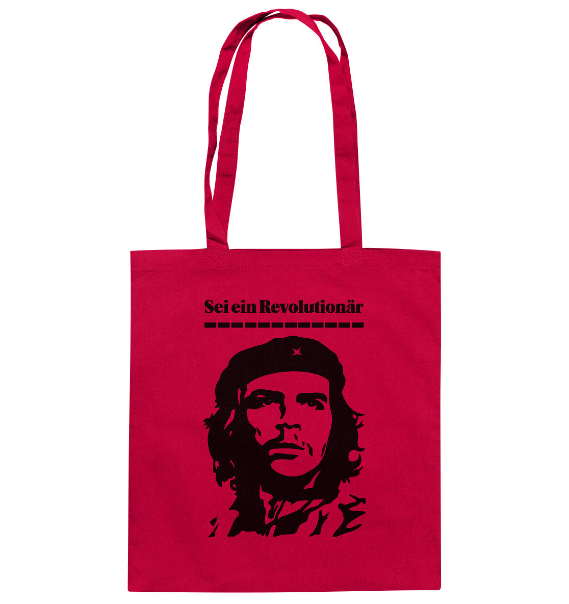 DDR Ostalgie Baumwolltasche • SEI EIN REVOLUTIONÄR - CHE GUEVARA (DDR ORIGINAL-PLAKAT)