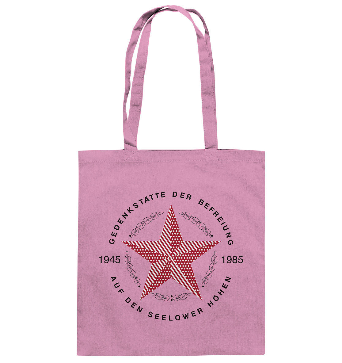 DDR Ostalgie Baumwolltasche • GEDENKSTÄTTE SEELOWER HÖHEN