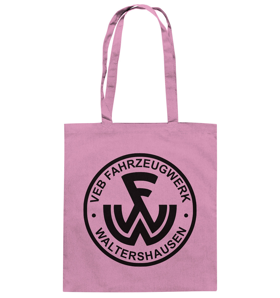 DDR Ostalgie Baumwolltasche • VEB FAHRZEUGWERK WALTERSHAUSEN - hell