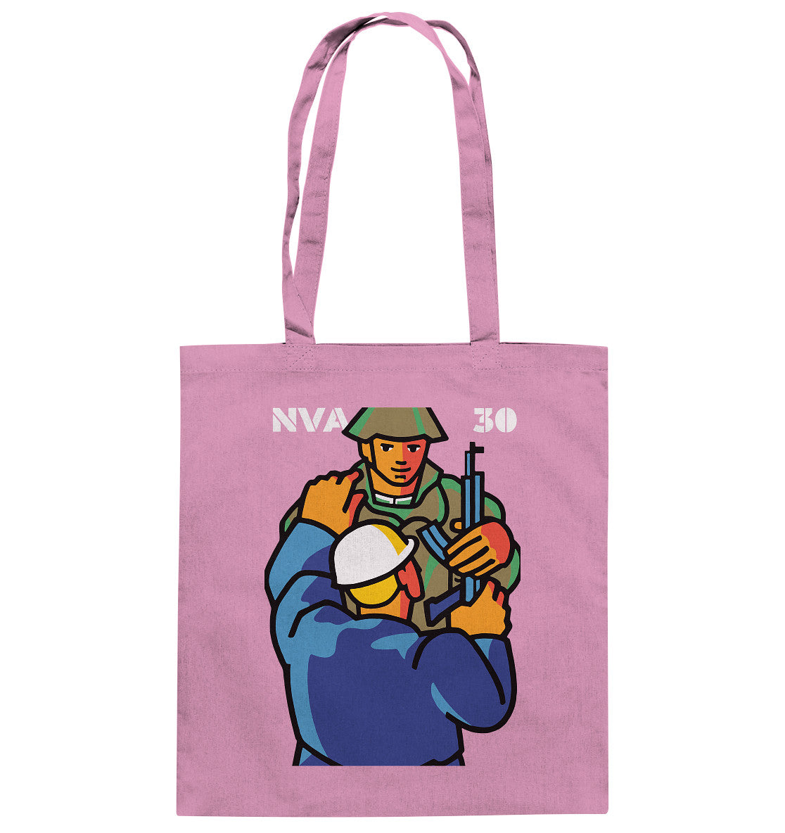 DDR Ostalgie Baumwolltasche • 30 JAHRE NVA