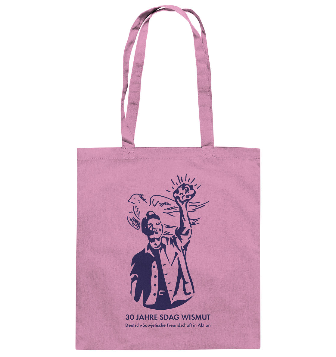 DDR Ostalgie Baumwolltasche • 30 JAHRE SDAG WISMUT