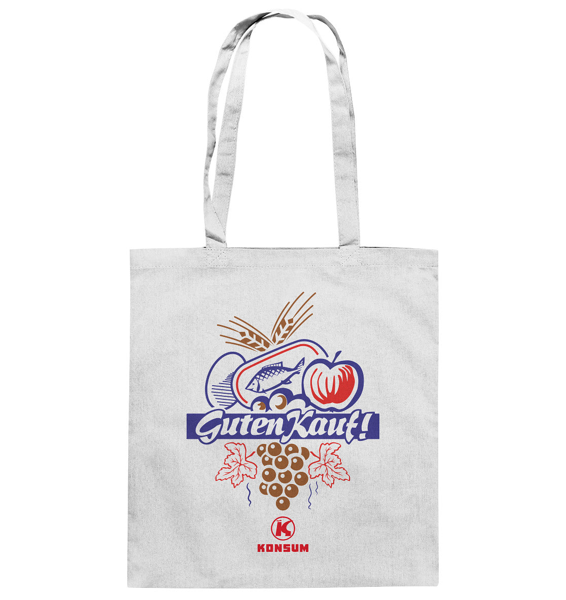 DDR Ostalgie Baumwolltasche • GUTEN KAUF! HO KONSUM