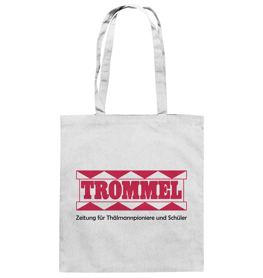 DDR Ostalgie Baumwolltasche • PIONIERZEITUNG TROMMEL
