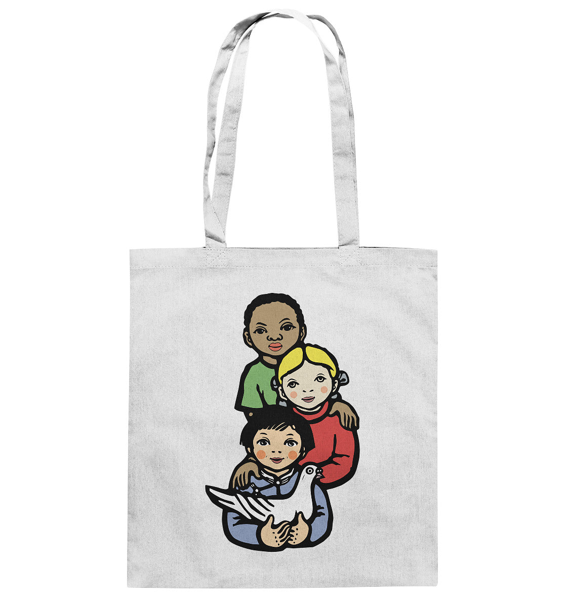 DDR Ostalgie Baumwolltasche • WELTFRIEDEN - WORLD PEACE, LI BING-FAN 1967