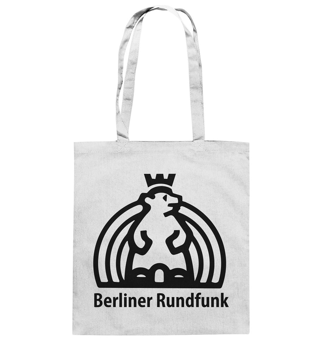 DDR Ostalgie Baumwolltasche • BERLINER RUNDFUNK - hell
