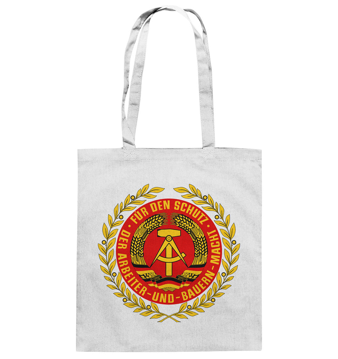 DDR Ostalgie Baumwolltasche • NVA NATIONALE VOLKSARMEE