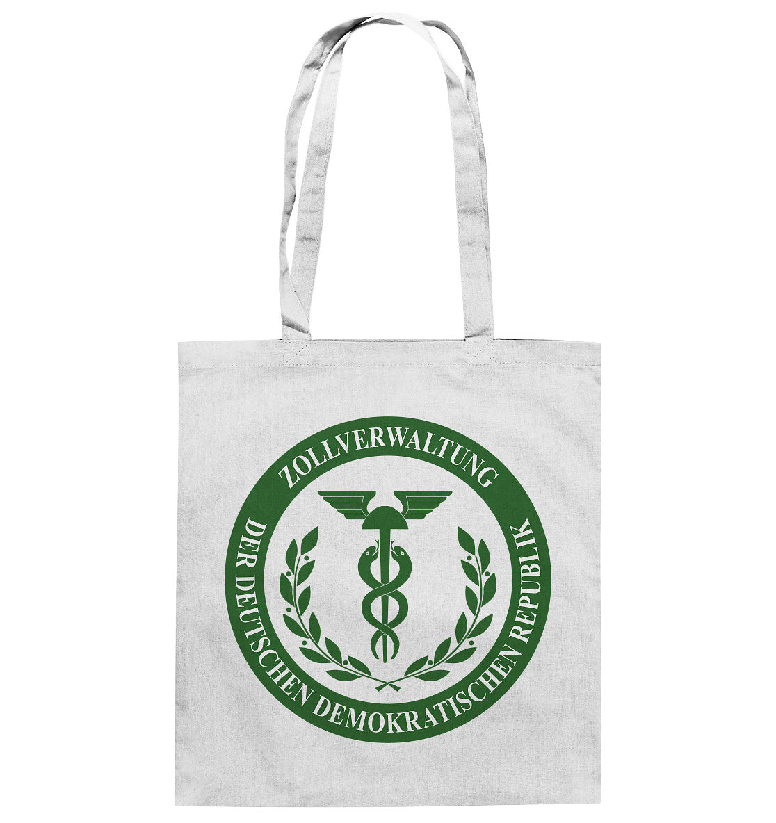 DDR Ostalgie Baumwolltasche • ZOLLVERWALTUNG DER DDR