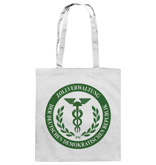 DDR Ostalgie Baumwolltasche • ZOLLVERWALTUNG DER DDR