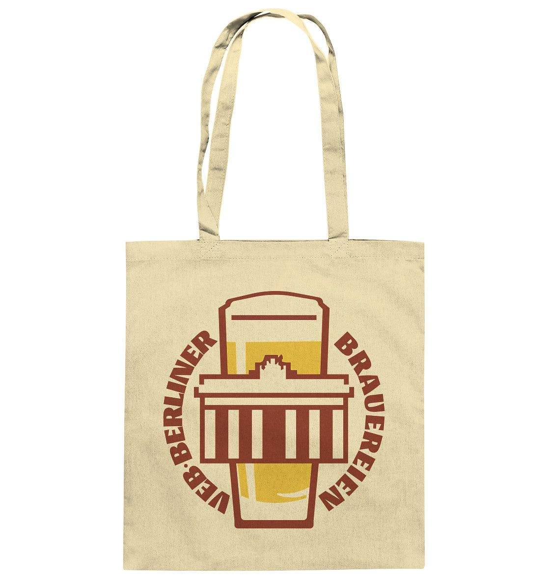 DDR Ostalgie Baumwolltasche • VEB BERLINER BRAUEREIEN