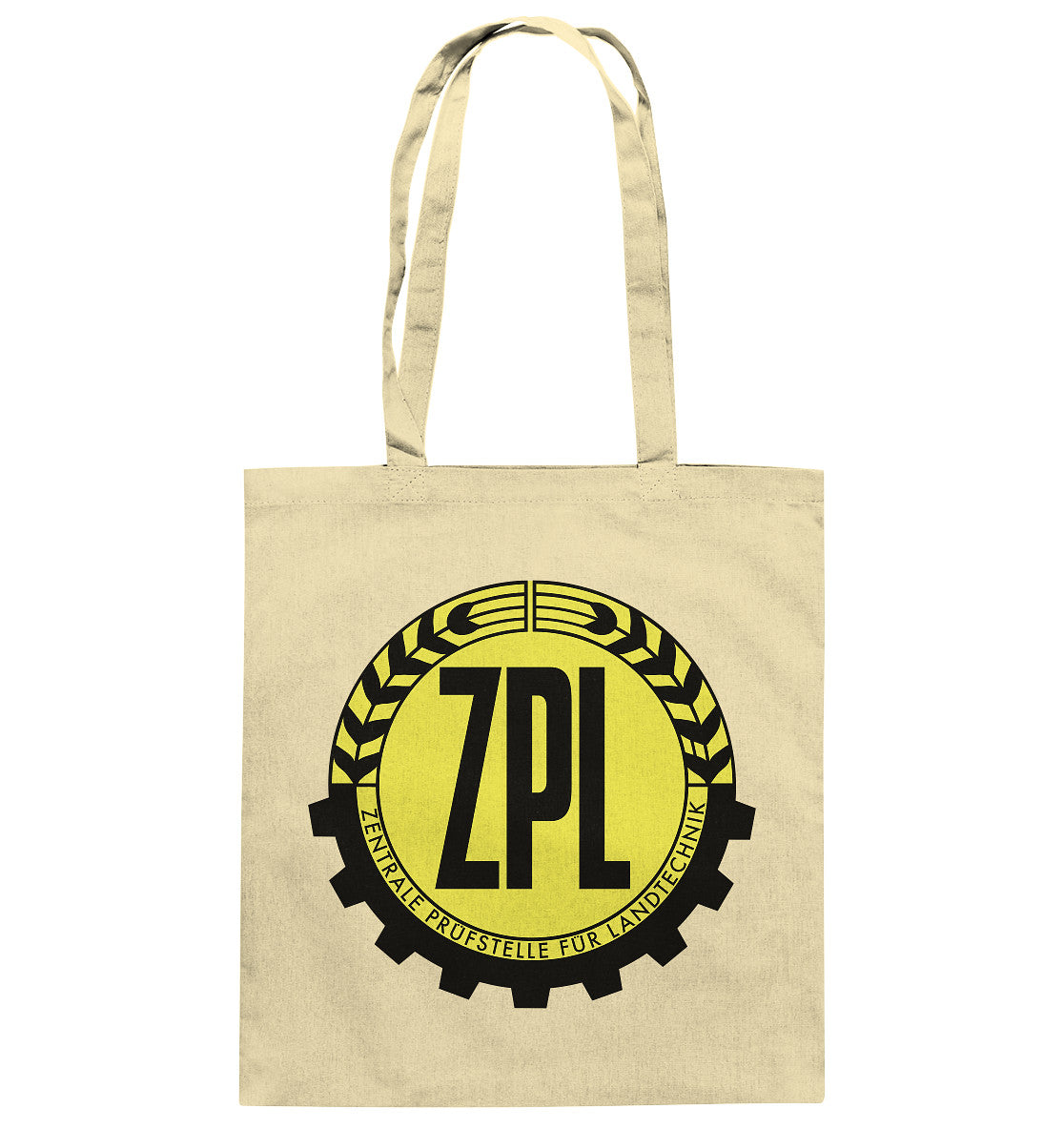 DDR Ostalgie Baumwolltasche • ZPL - ZENTRALE PRÜFSTELLE FÜR LANDTECHNIK