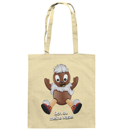 DDR Ostalgie Baumwolltasche • UNSER SANDMÄNNCHEN - PITTIPLATSCH - ACH DU MEINE NASE!