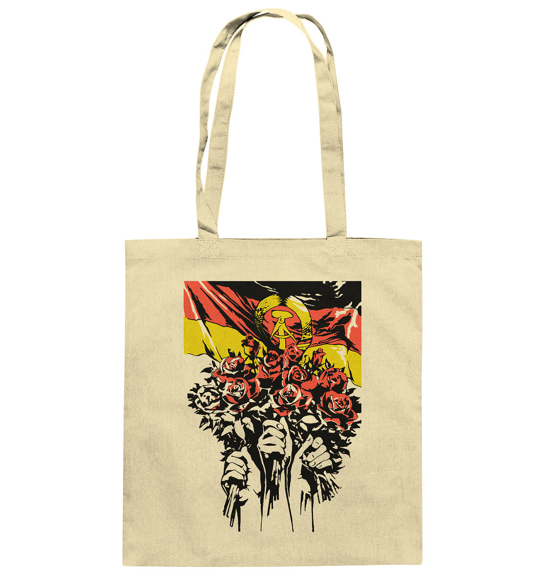 DDR Ostalgie Baumwolltasche • NATIONALES JUGENDFESTIVAL - BERLIN 1979, PLAKATMOTIV