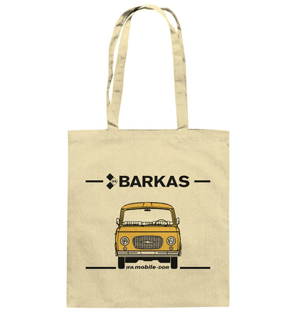 DDR Ostalgie Baumwolltasche • IFA BARKAS