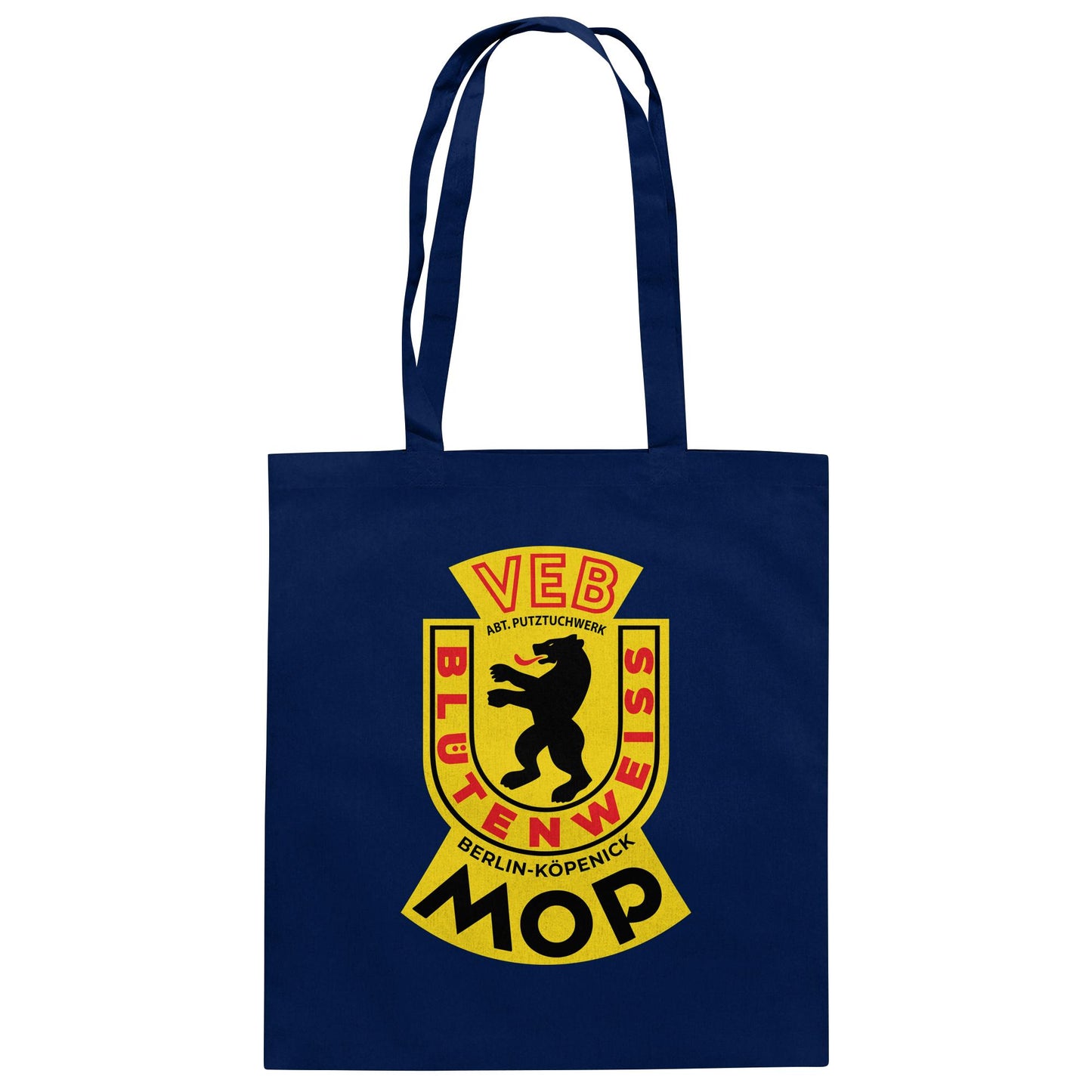 DDR Ostalgie Baumwolltasche • VEB PUTZTUCHWERK BERLIN-KÖPENICK