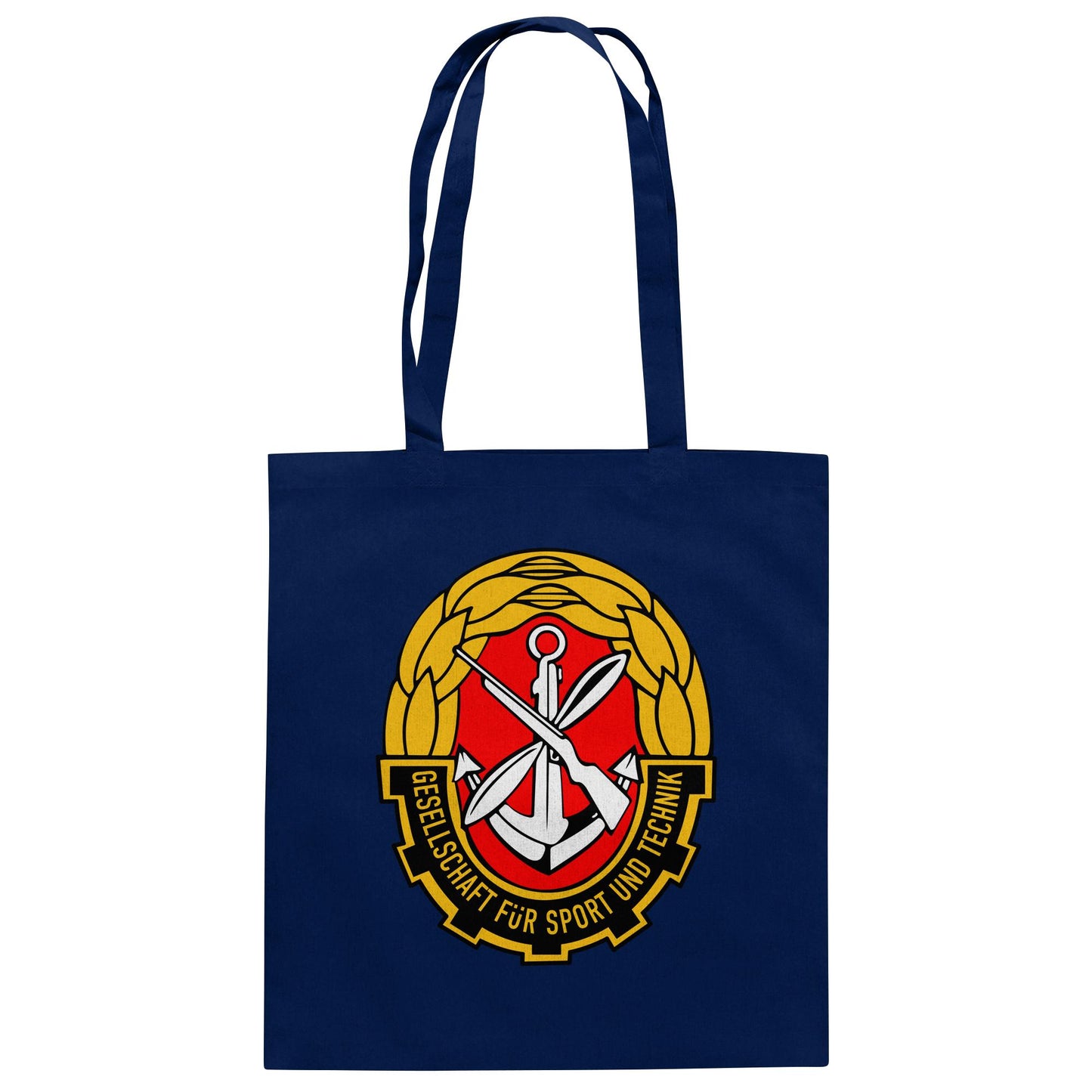 DDR Ostalgie Baumwolltasche • GST - GESELLSCHAFT FÜR SPORT UND TECHNIK