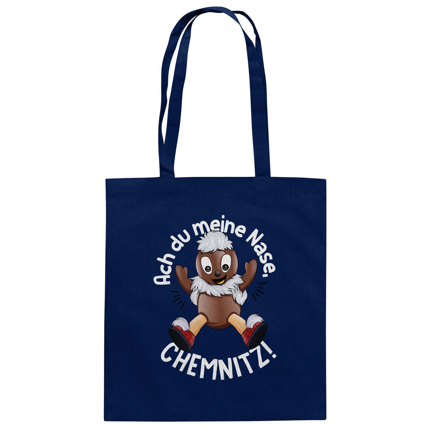 Pitti Stadt Nicki (Baumwolltasche) • ACH DU MEINE NASE CHEMNITZ!