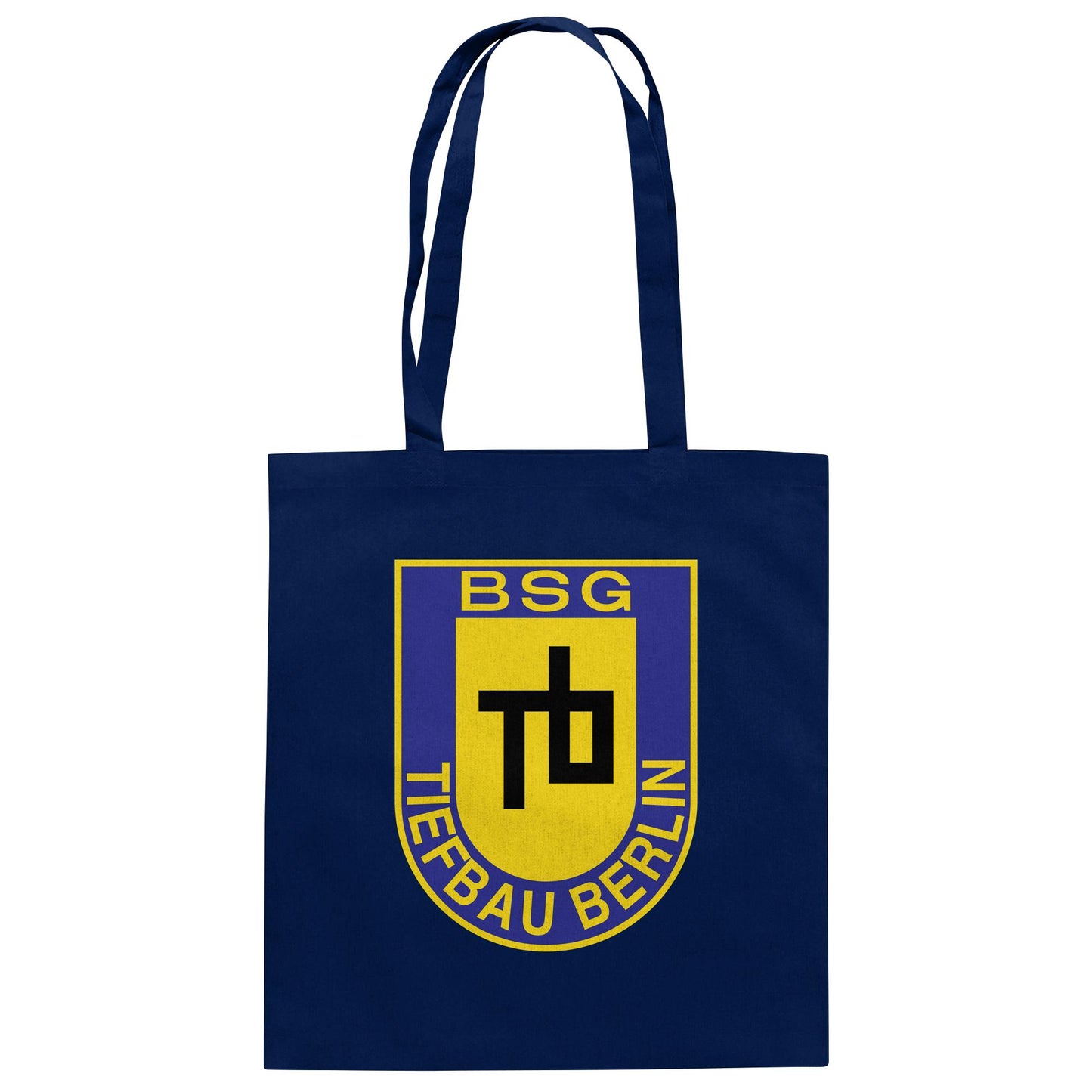 DDR Ostalgie Baumwolltasche • BSG TB TIEFBAU BERLIN