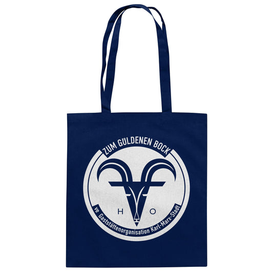 DDR Ostalgie Baumwolltasche • ZUM GÜLDENEN BOCK - VE GASTSTÄTTEN KARL-MARX-STADT