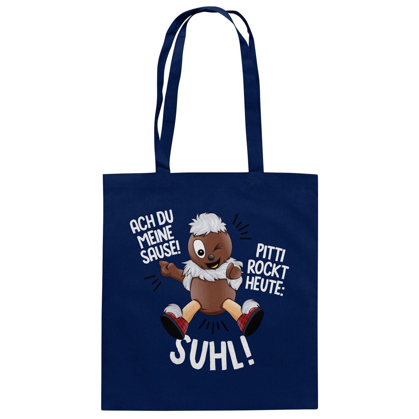 Pitti Stadt Nicki (Baumwolltasche) • PITTI ROCKT HEUTE SUHL!