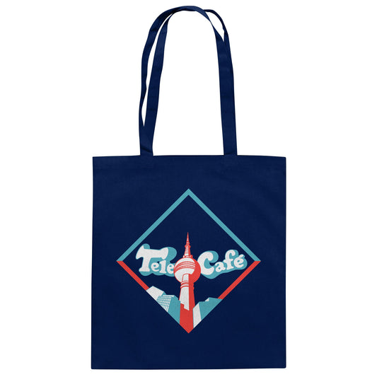 DDR Ostalgie Baumwolltasche • TELE CAFÉ IM FERNSEHTURM BERLIN