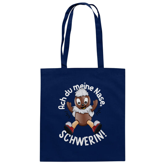 Pitti Stadt Nicki (Baumwolltasche) • ACH DU MEINE NASE SCHWERIN!