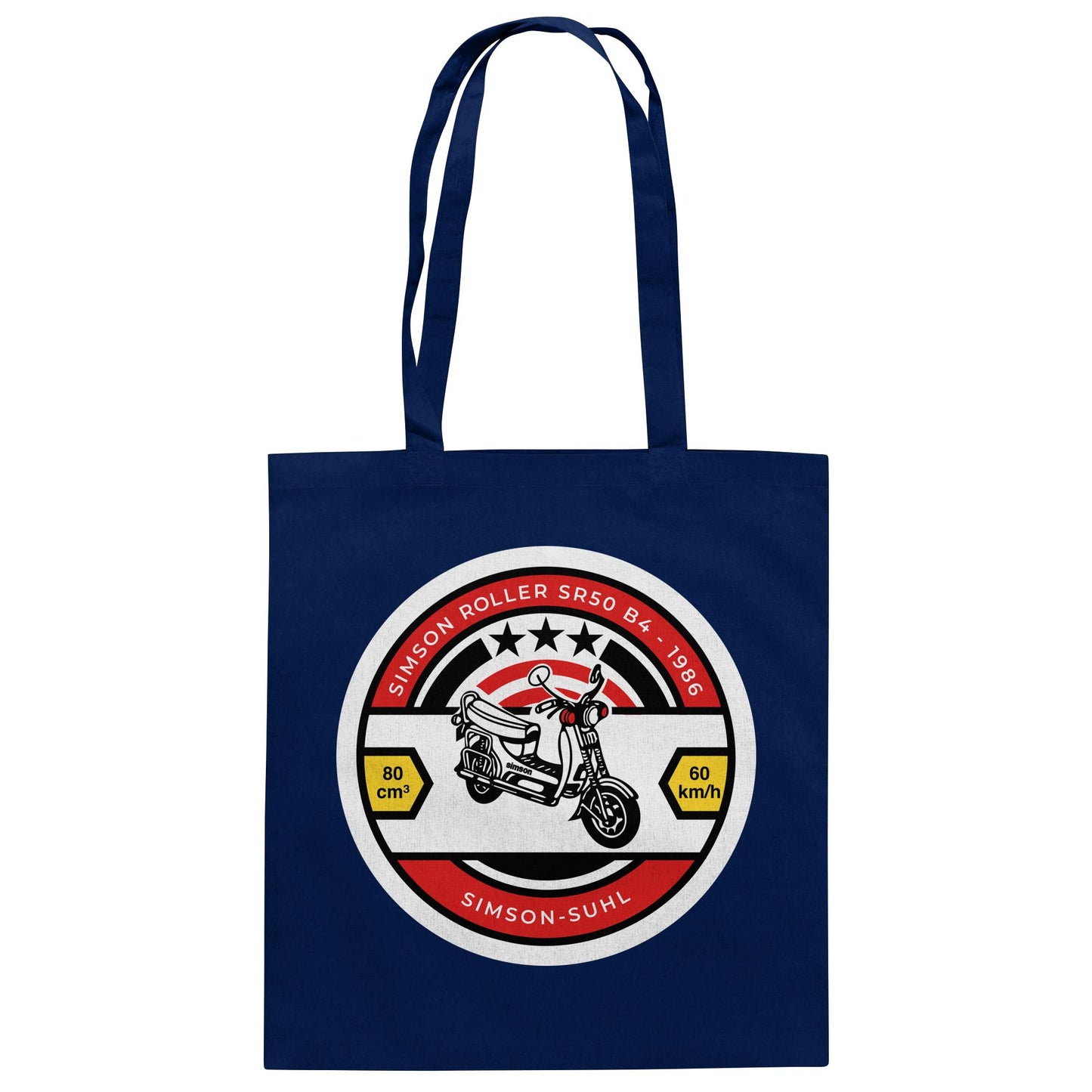 DDR Ostalgie Baumwolltasche • SIMSON SR50 - ORIGINAL BIERDECKEL