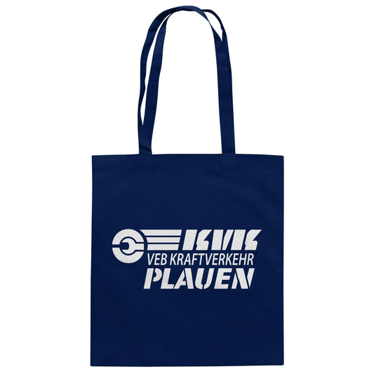 DDR Ostalgie Baumwolltasche • VEB KRAFTVERKEHR PLAUEN