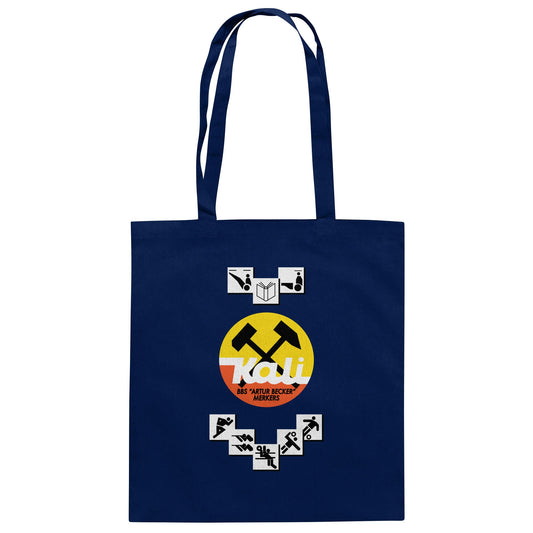 DDR Ostalgie Baumwolltasche • BBS KALI ARTUR BECKER - MERKERS