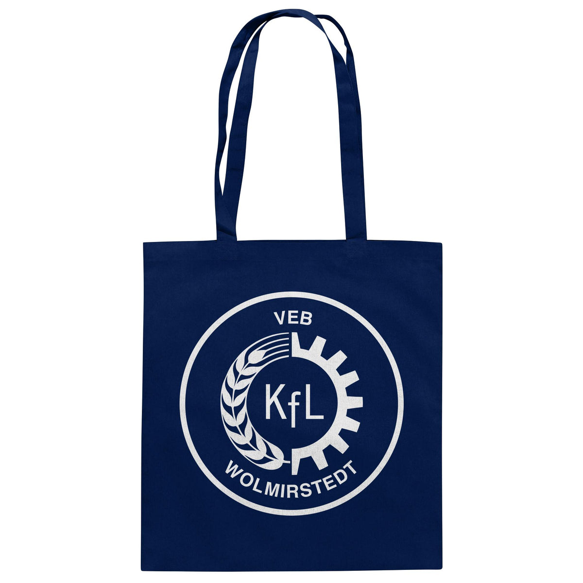 DDR Ostalgie Baumwolltasche • VEB KFL WOLMIRSTEDT