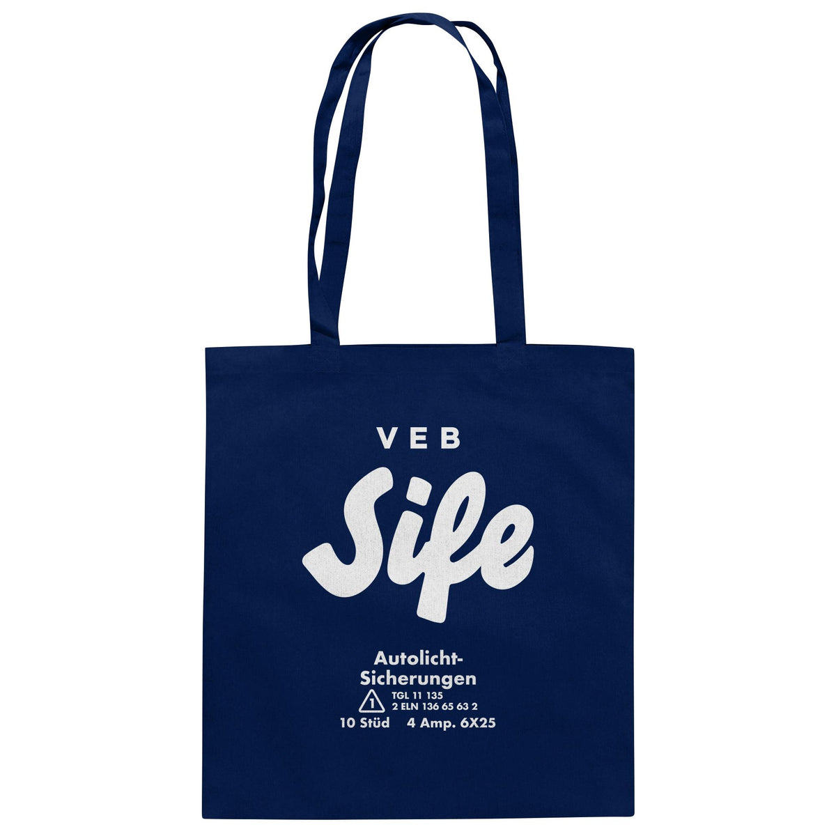 VEB SIFE GROSSBREITENBACH | DDR Ostalgie Baumwolltasche