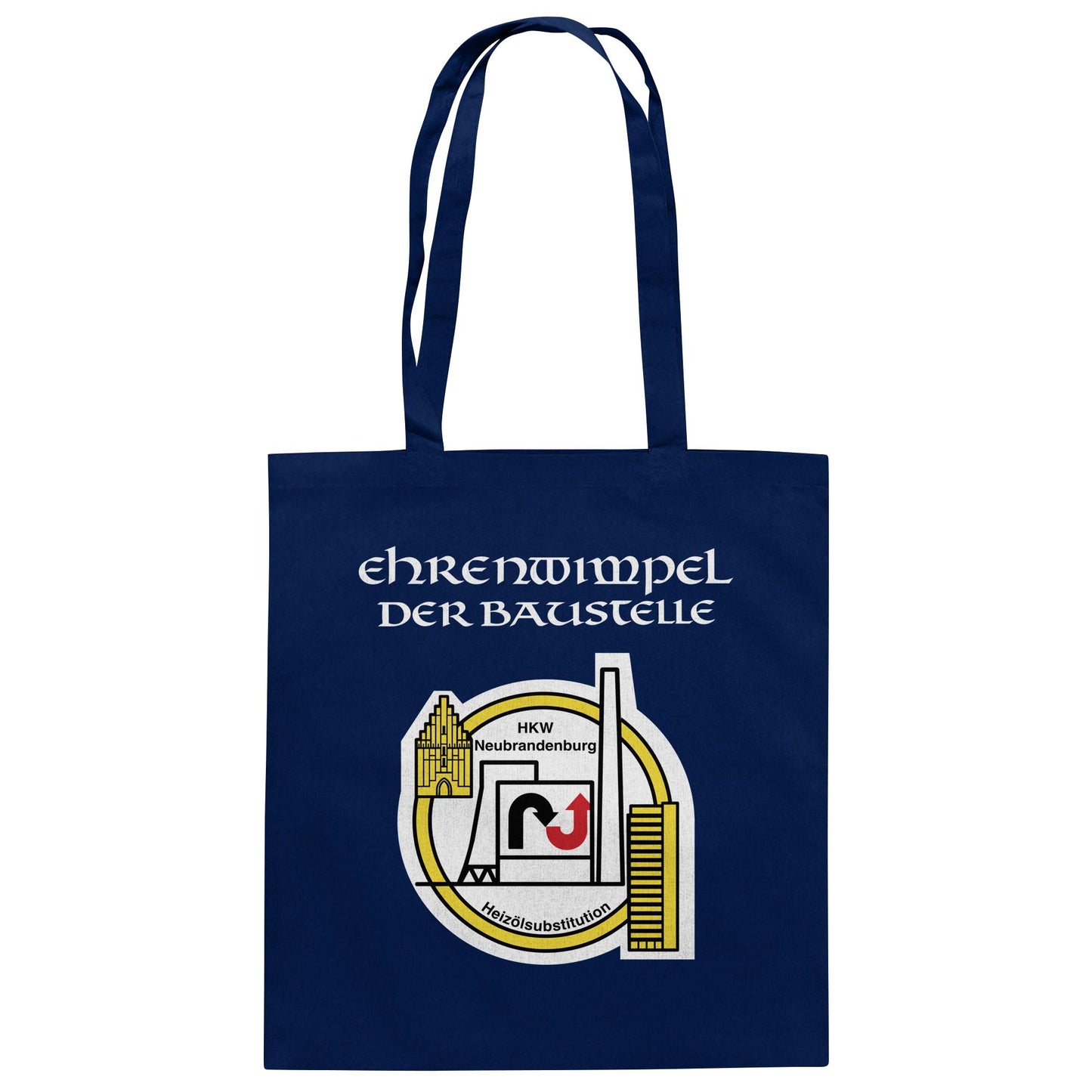 DDR Ostalgie Baumwolltasche • EHRENWIMPEL HKW NEUBRANDENBURG