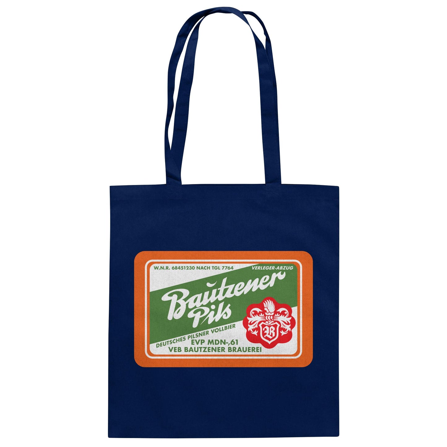 DDR Ostalgie Baumwolltasche • VEB BAUTZENER BRAUEREI