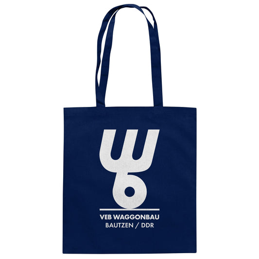 DDR Ostalgie Baumwolltasche • VEB WAGGONBAU BAUTZEN