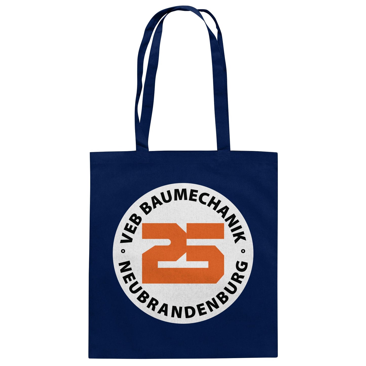 DDR Ostalgie Baumwolltasche • VEB BAUMECHANIK NEUBRANDENBURG