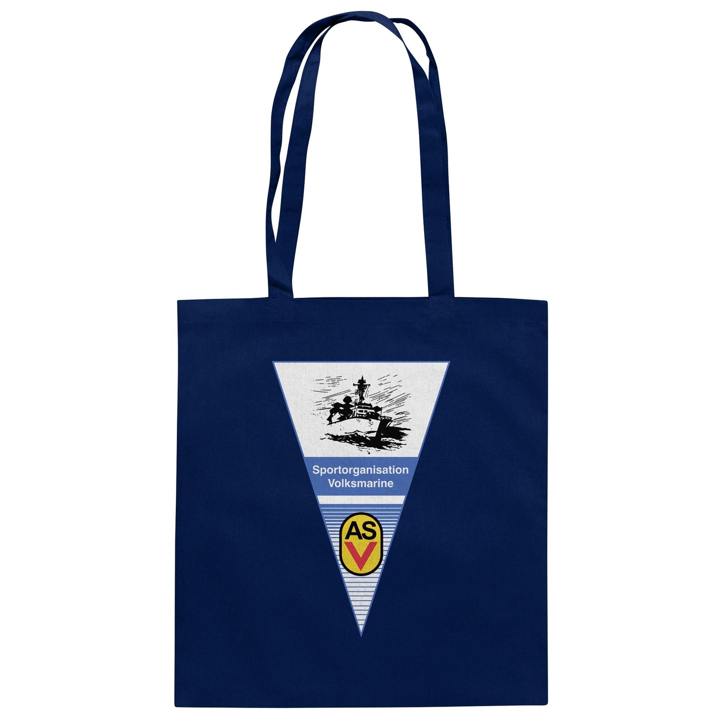 DDR Ostalgie Baumwolltasche • ASV SPORTORGANISATION VOLKSMARINE