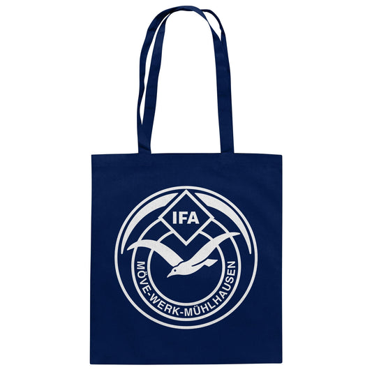 DDR Ostalgie Baumwolltasche • IFA MÖVE-WERK MÜHLHAUSEN