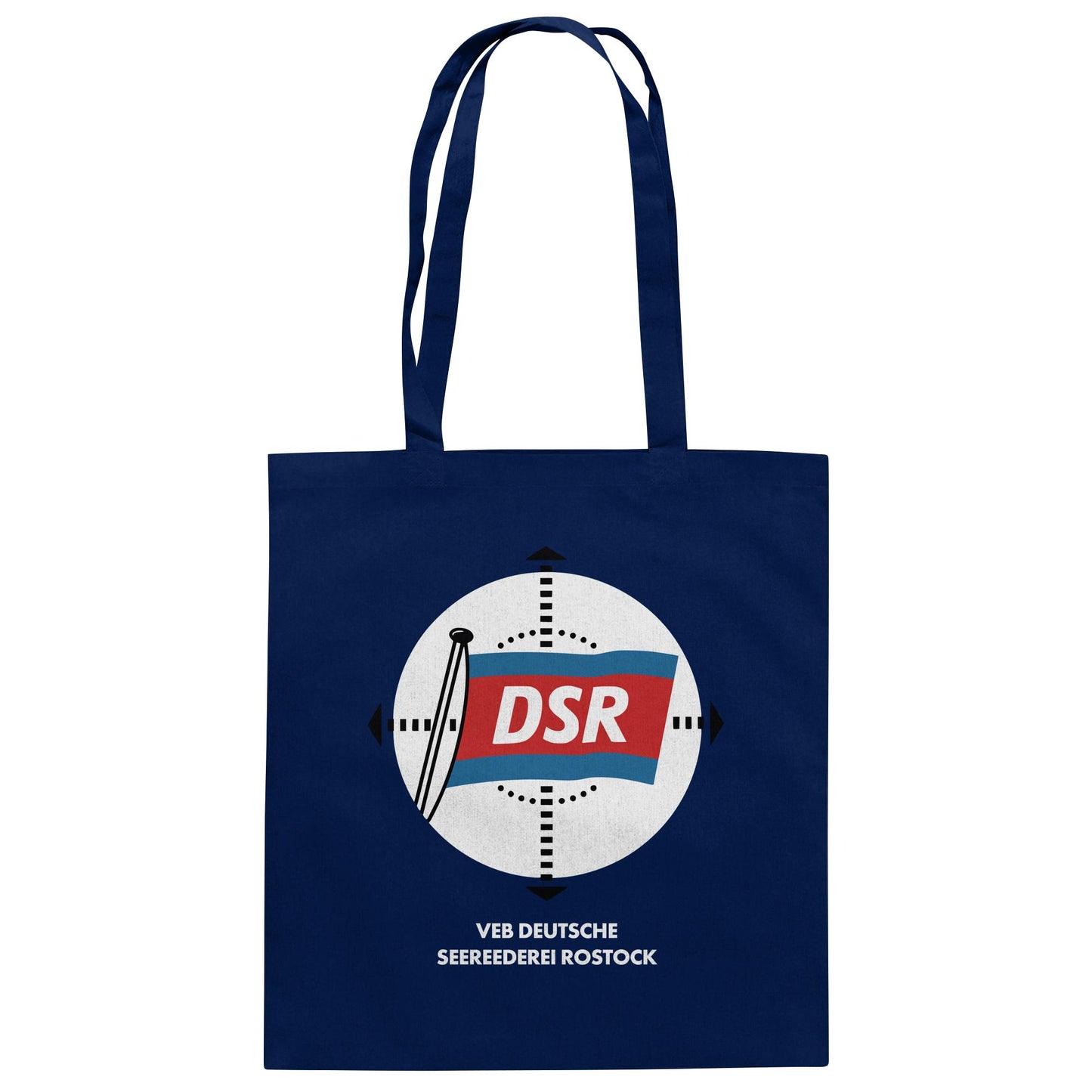 DDR Ostalgie Baumwolltasche • DSR - VEB DEUTSCHE SEEREEDEREI ROSTOCK