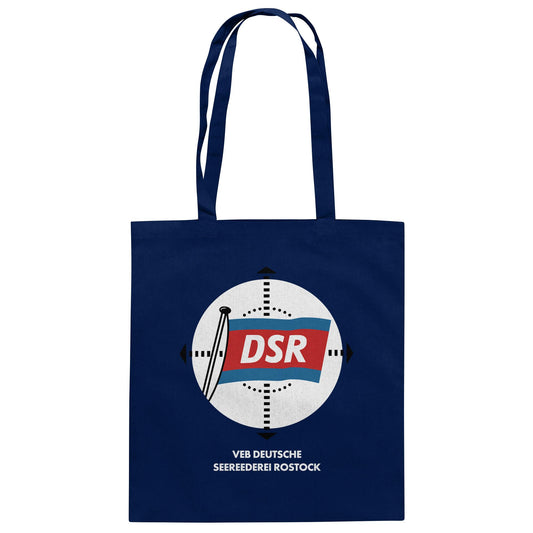 DDR Ostalgie Baumwolltasche • DSR - VEB DEUTSCHE SEEREEDEREI ROSTOCK