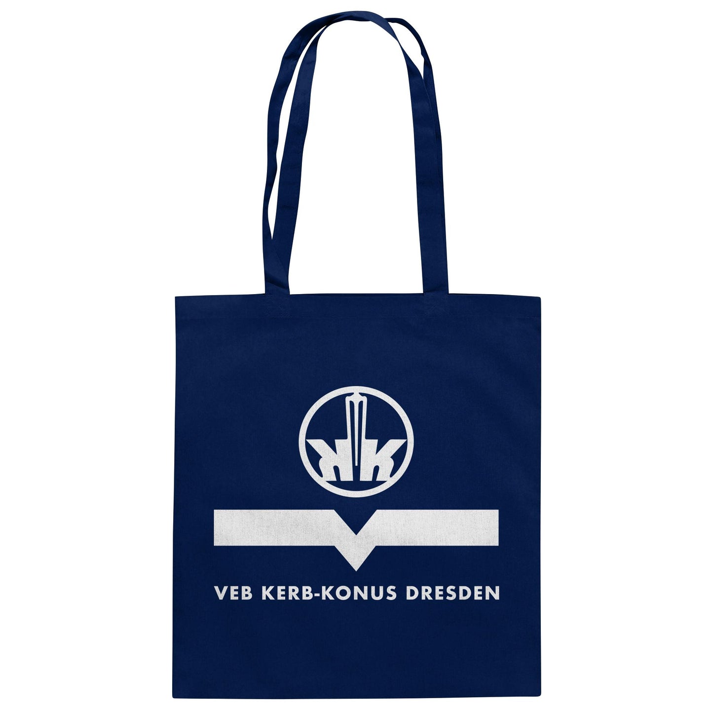 DDR Ostalgie Baumwolltasche • VEB KERB-KONUS DRESDEN