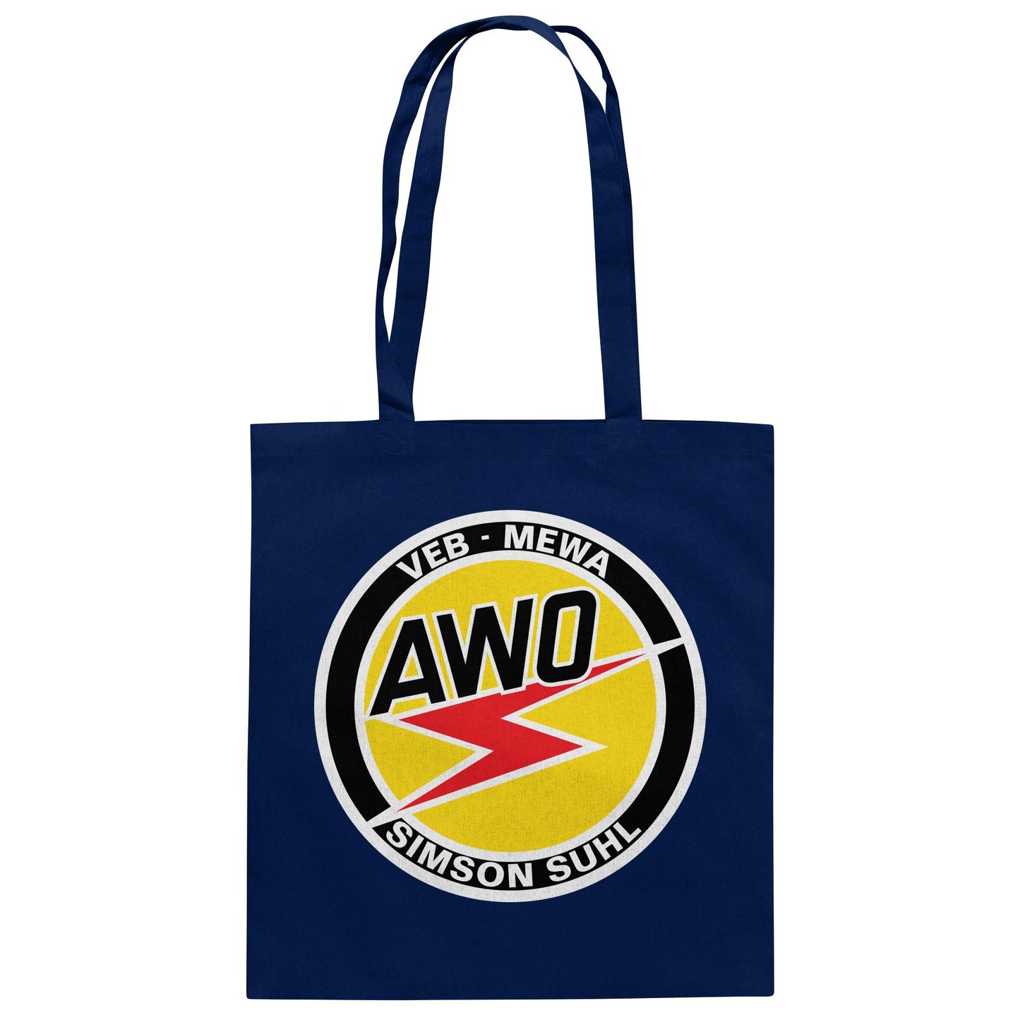 DDR Ostalgie Baumwolltasche • VEB MEWA - AWO, SIMSON SUHL