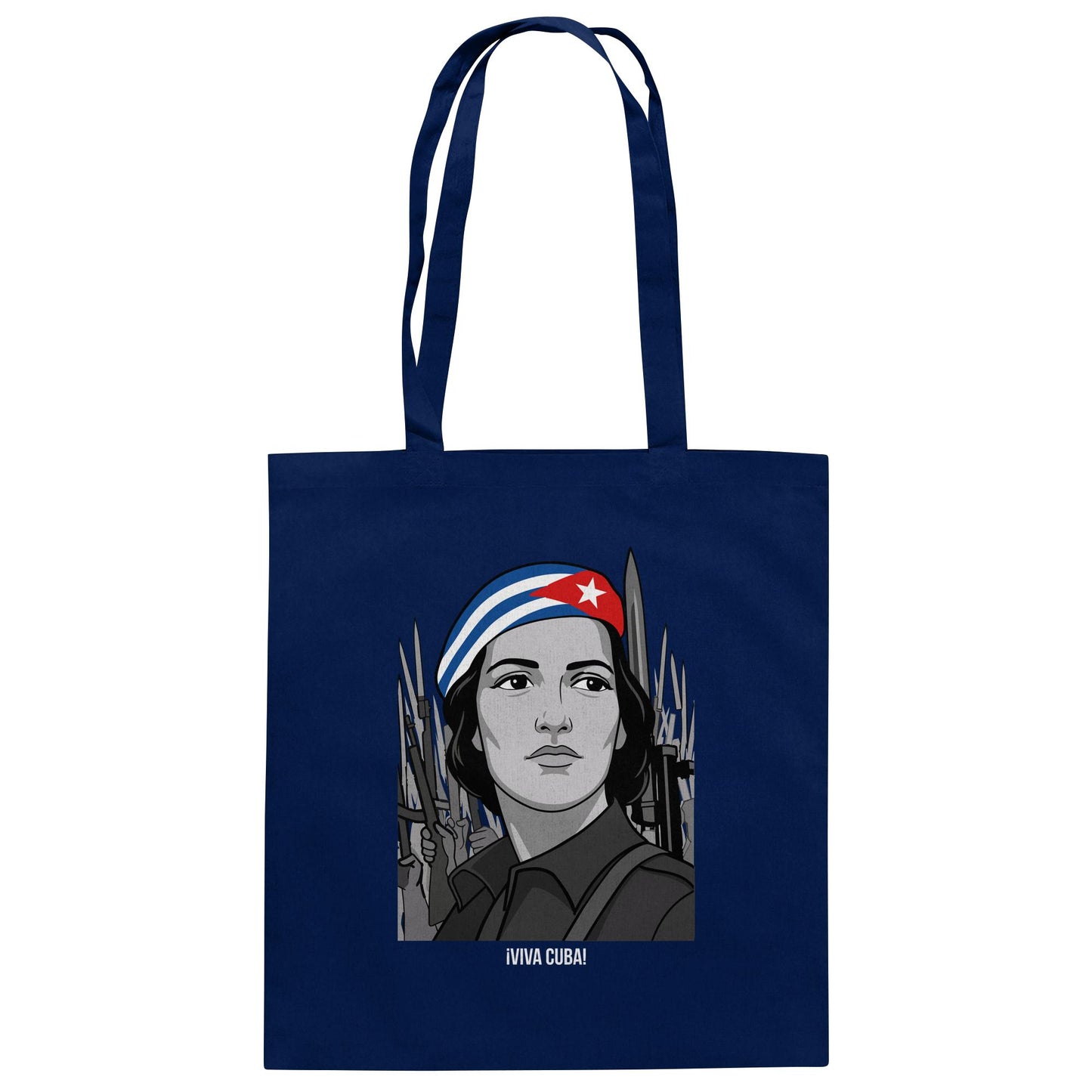 DDR Ostalgie Baumwolltasche • VIVA CUBA!