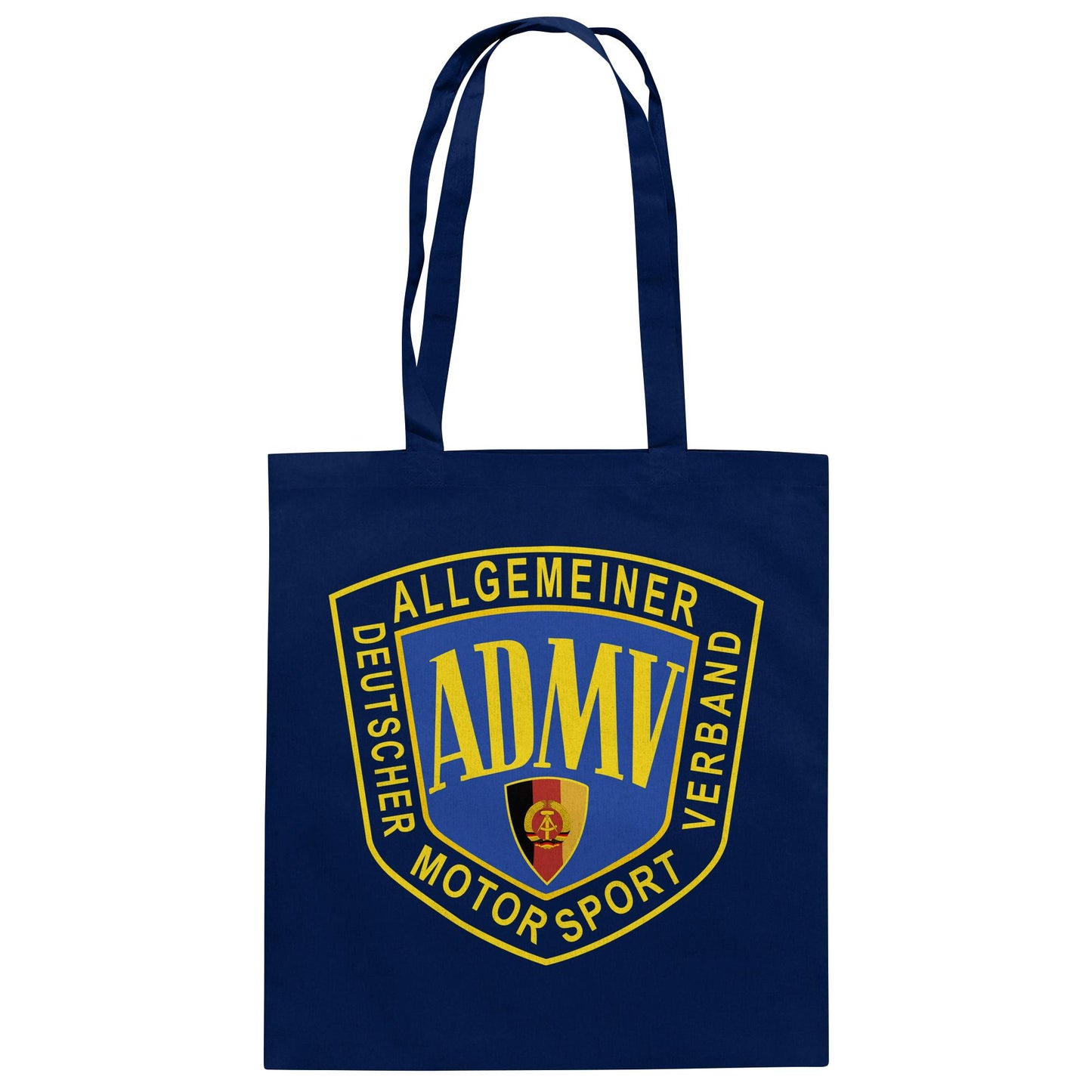 DDR Ostalgie Baumwolltasche • ADMV MOTORSPORTVERBAND DER DDR