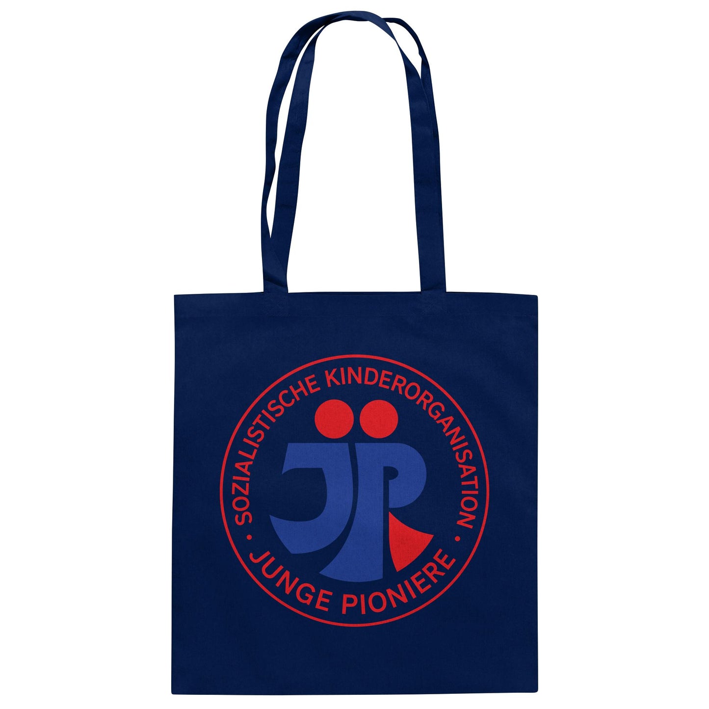 DDR Ostalgie Baumwolltasche • JP - JUNGE PIONIERE (ORIGINAL NICKI-MOTIV)