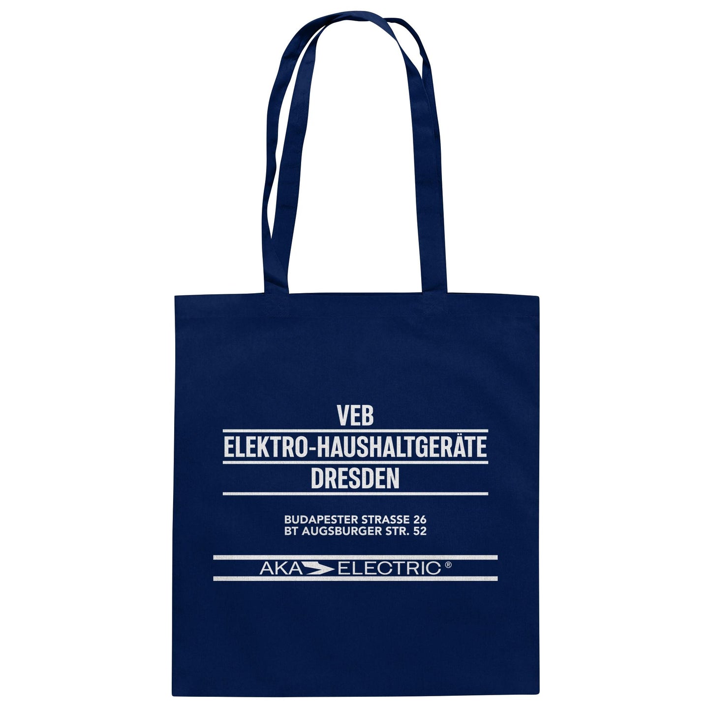 DDR Ostalgie Baumwolltasche • AKA ELECTRIC DRESDEN