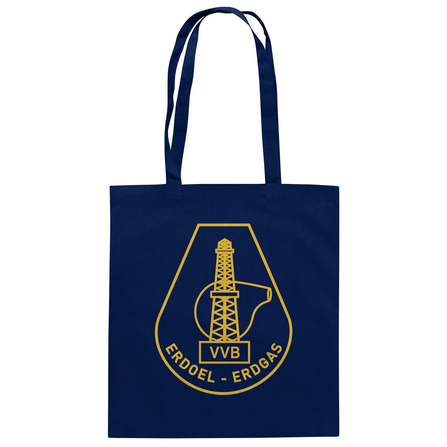 DDR Ostalgie Baumwolltasche • VVB ERDOEL-ERDGAS