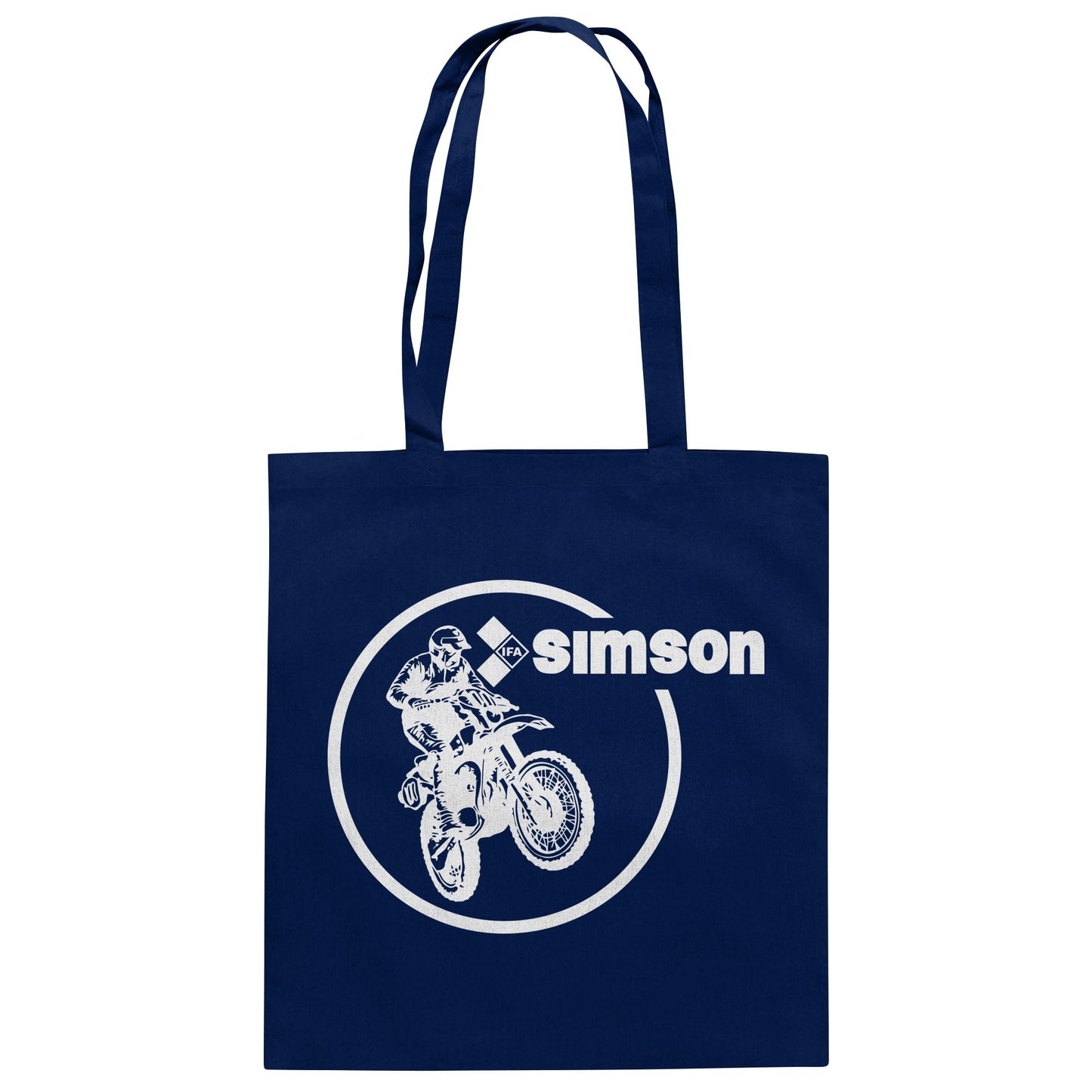 DDR Ostalgie Baumwolltasche • IFA SIMSON CROSS (ORIGINAL NICKI MOTIV)
