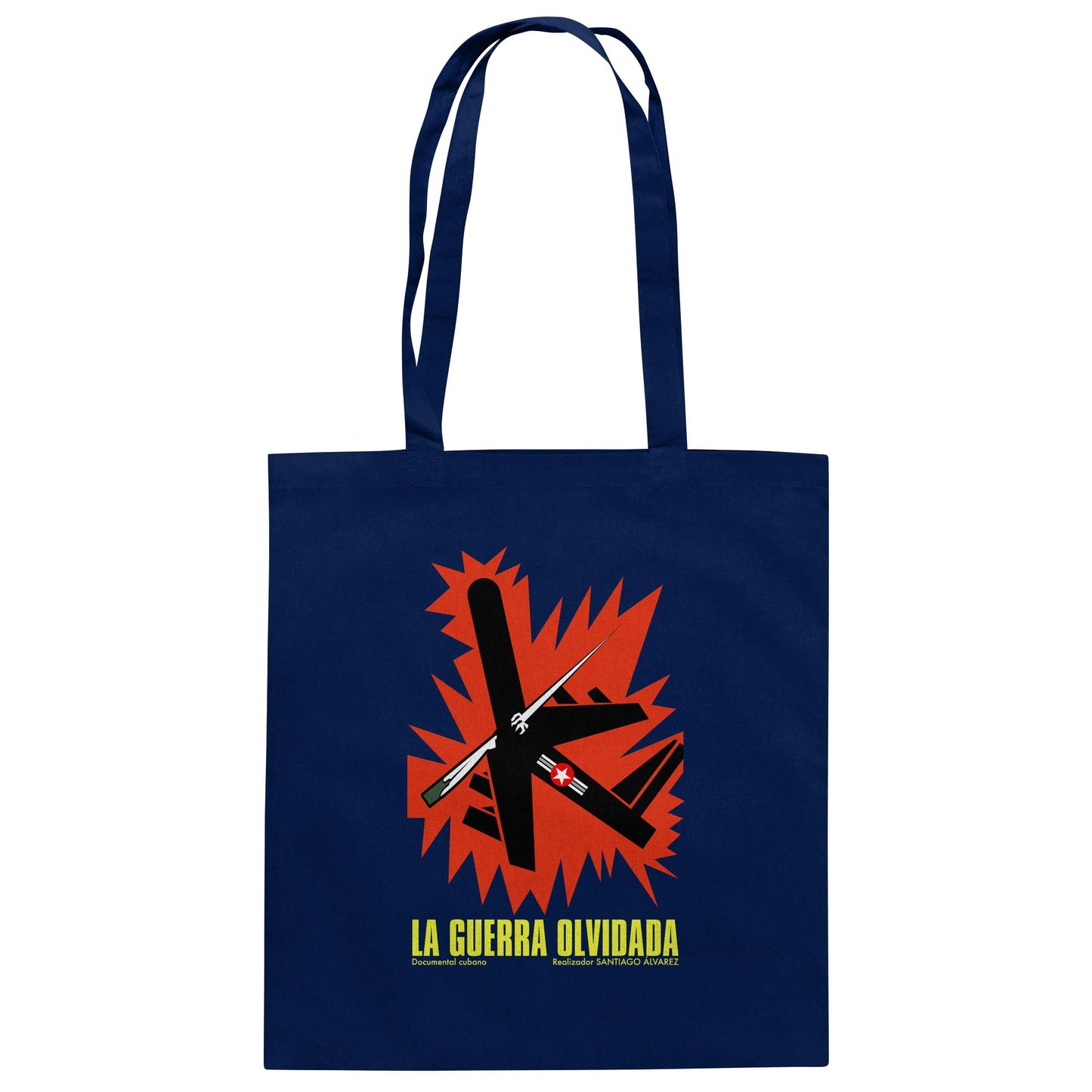 DDR Ostalgie Baumwolltasche • KUBA - LA GUERRA OLVIDADA (ORIGINAL POSTER