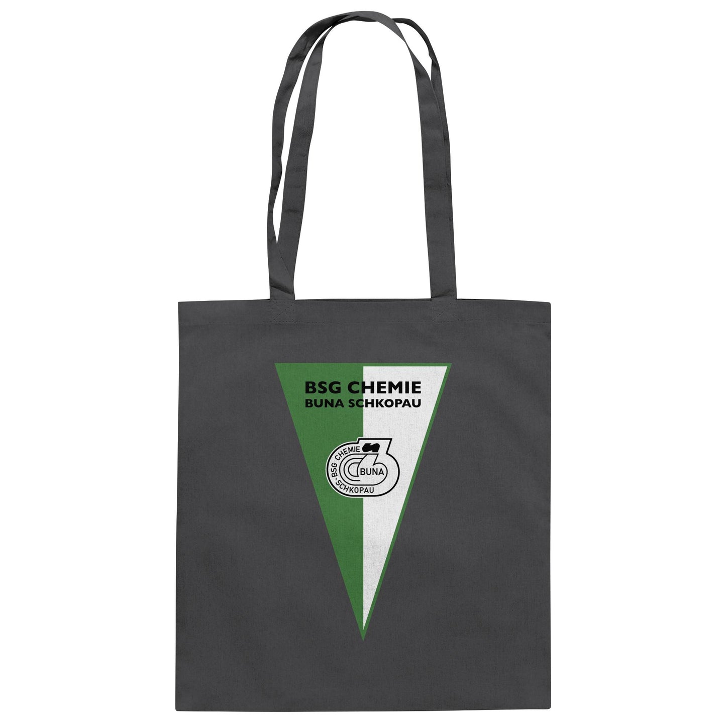 DDR Ostalgie Baumwolltasche • BSG CHEMIE BUNA SCHKOPAU (ORIGINALWIMPEL)