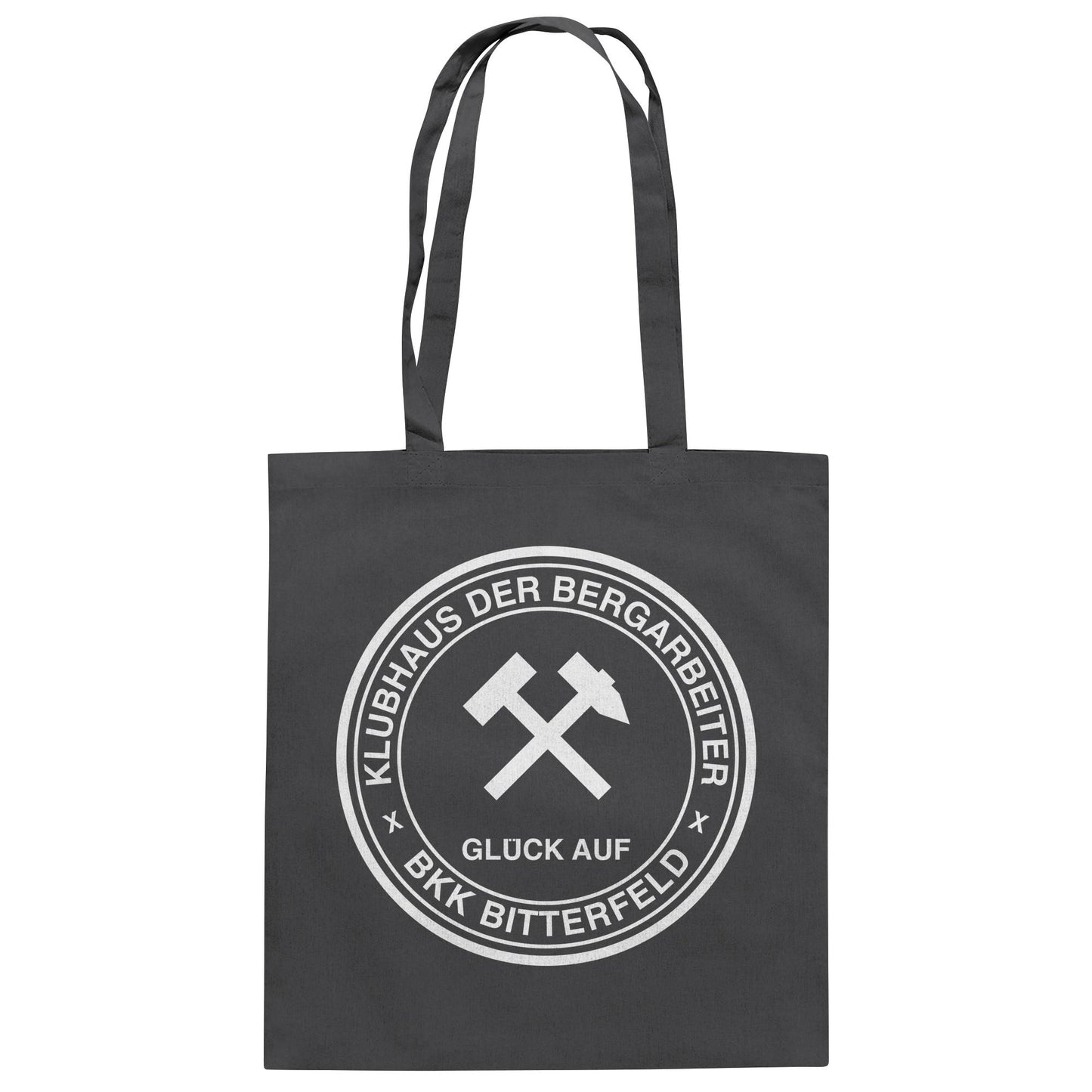 DDR Ostalgie Baumwolltasche • KLUBHAUS DER BERGARBEITER BITTERFELD